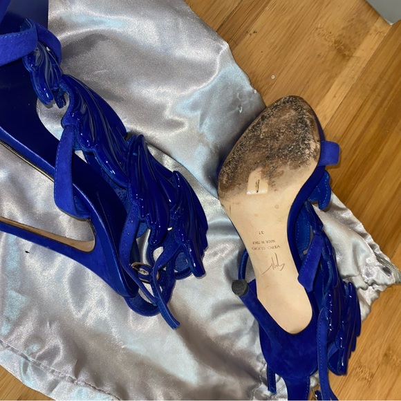 Giuseppe Zanotti Royal Blue Heels - Picture 3 of 7